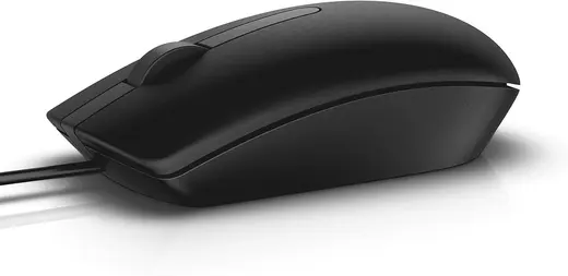 DELL MS116 Kablolu USB Sessiz Siyah Mouse görseli 2