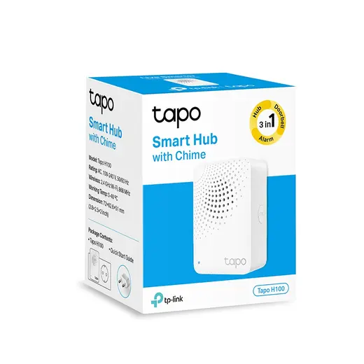 TP-LINK Tapo H100 Zil Özellikli ile Tapo Akıllı Hub görseli 1