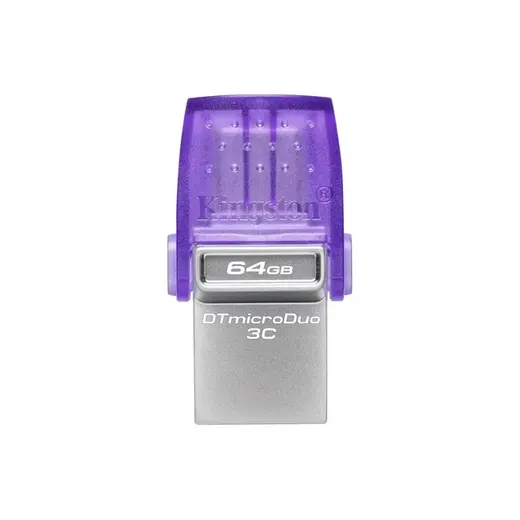 Kingston 64GB DT MicroDuo 3C DTDUO3CG3/64GB alternatif görünüm