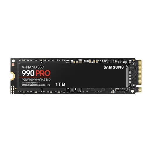 1 TB 990 PRO SAMSUNG NVME M.2 MZ-V9P1T0BW PCIE 7450-6900 MB/S SAMSUNG TR GARANTILI görseli 1
