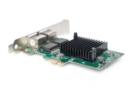 DIGITUS DN-10132 2 Port Gigabit Ethernet PCI Express Kart, düşük profil bracket, Intel çip takımı görseli 4