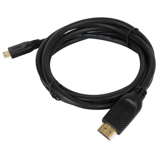 Vcom CG583-1.8 Siyah 1.8MT Hdmi To Mini Hdmi Erkek Kablo alternatif görünüm