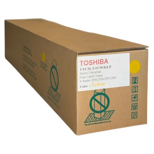 Toshiba T-FC50 T-FC30 D-E-P Serisi Universal SMART Sarı Toner
