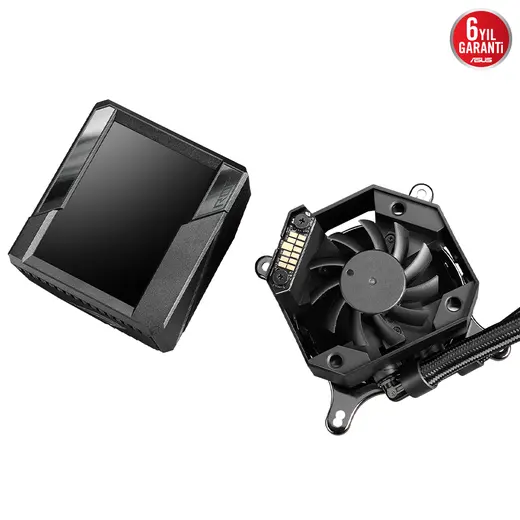 ASUS 360mm ROG RYUJIN III 360 ARGB EXTREME AM5-1851p Sıvı Soğutmalı İşlemci Fanı / 90RC0131-M0EAY0 görseli 5