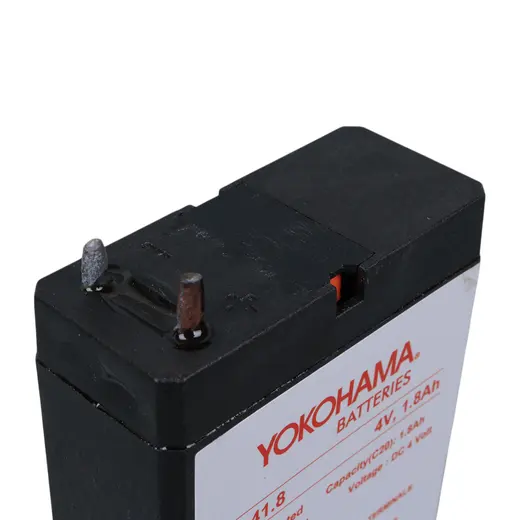 YOKOHAMA YH-41.8 4 VOLT - 1.8 AMPER KURU AKÜ (50 X 76 X 22 MM) görseli 4