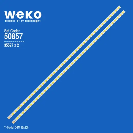 WKSET-5857 35527X2 UP041AW100A20 T315B6-P01-L07(VER.C1) 2 ADET LED BAR (40LED)
