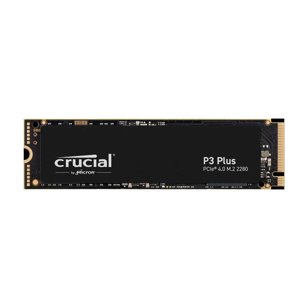 CRUCIAL 1TB P3 PLUS CT1000P3PSSD8 5000- 3600MB/s M2 NVME GEN4 Disk