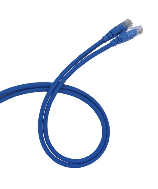 Cat6 U/UTP Patch Cord LSZH 0,5m Mavi