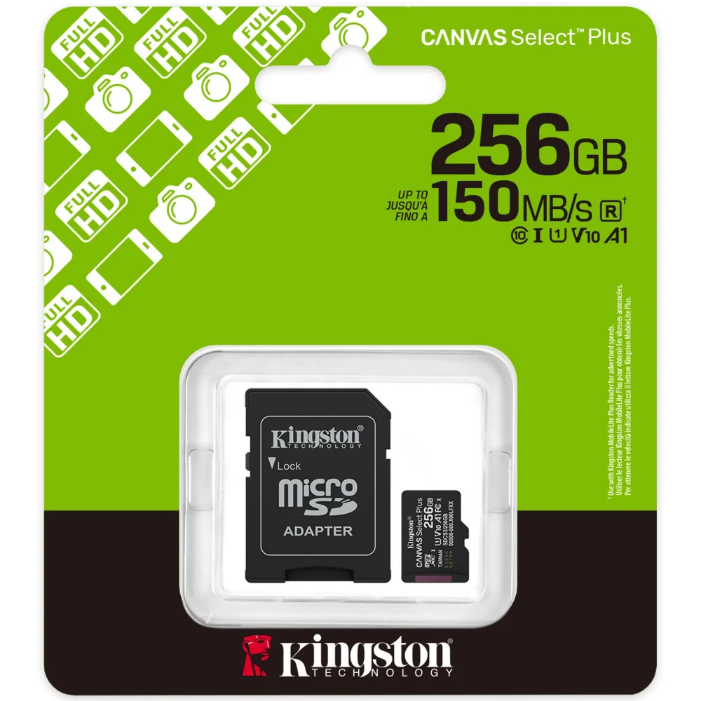 Kingston 256GB MicroSD GEN3 SDCS3/256GB