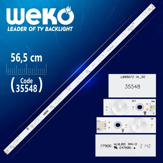 YX-55072010-3B555-0-A-5C1-0994 R - LB-55072 V1_00 - 56.5 CM 7 LEDLİ - (WK-432)