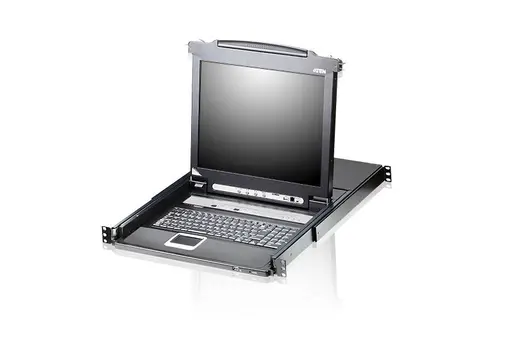 ATEN ATEN-CL5708MT Sürgülü Kasaya Sahip, 17" Arkadan Aydınlatmalı LCD Ekran görseli 3