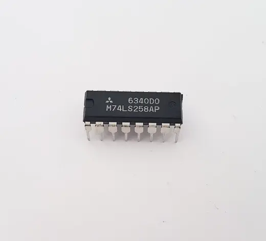 SCHUKAT 74LS258 QUAD 1-2 MUX. 3-STATE INVERTED