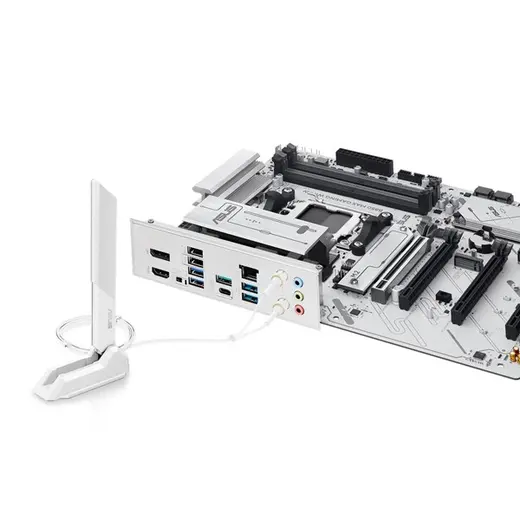 ASUS B850 MAX GAMING WIFI6E DDR5 HDMI DP PCIE 5.0 AM5 ATX alternatif görünüm