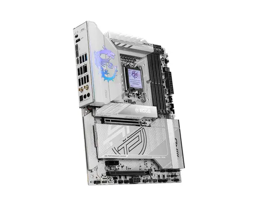 MSI MPG Z890 EDGE TI WIFI7 DDR5 HDMI-DP TYPEC PCIE 5.0 1851p ATX alternatif görünüm