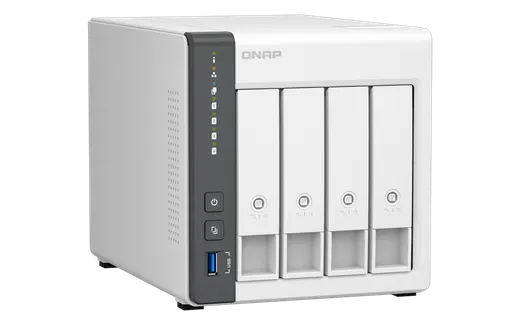 QNAP 4diskli ARM QC-4GB RAM-2.5GbE Nas Server TS-433-4G Distribütör Garantili görseli 5