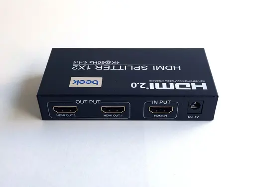 BEEK BS-VSP-HA02UH 2 Port 4K HDMI Çoklayıcı, HDMI 2.0, HDCP 2.3, 4K60Hz, 1080P 60Hz
