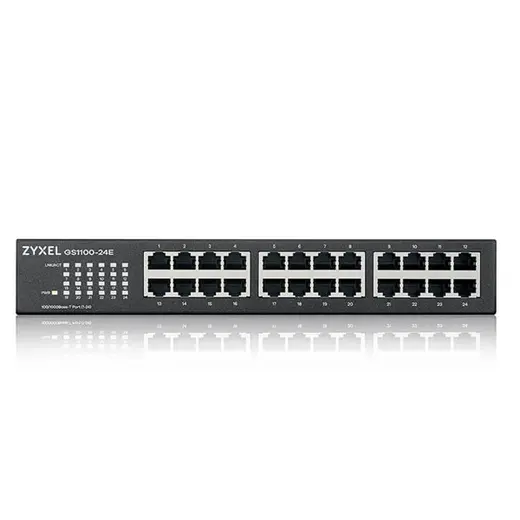 ZyXEL 24port Gigabit Yönetilemez Switch GS1100-24E v3 görseli 4