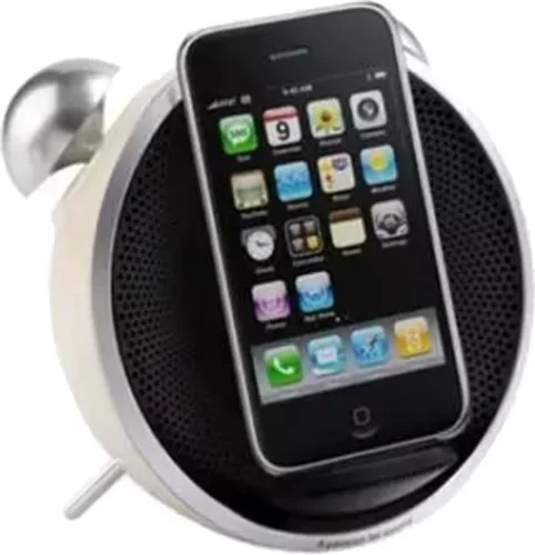 EDIFIER Image Series Tick Tock Dock IF230W 9W RMS FM Radyo/iPod Dock Hoparlör Beyaz