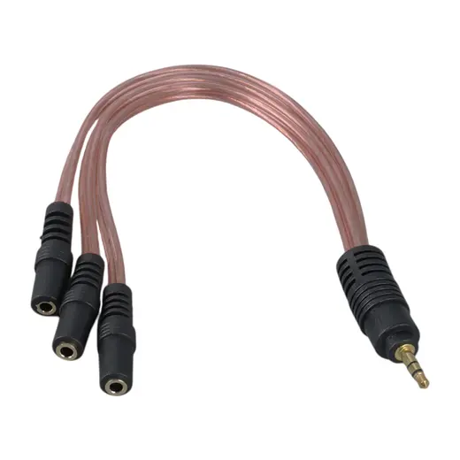 POWERMASTER PM-12283 3.5MM STEREO 3X DİŞİ KULAKLIK ÇOKLAYICI (3 BOĞUMLU - 20 CM)