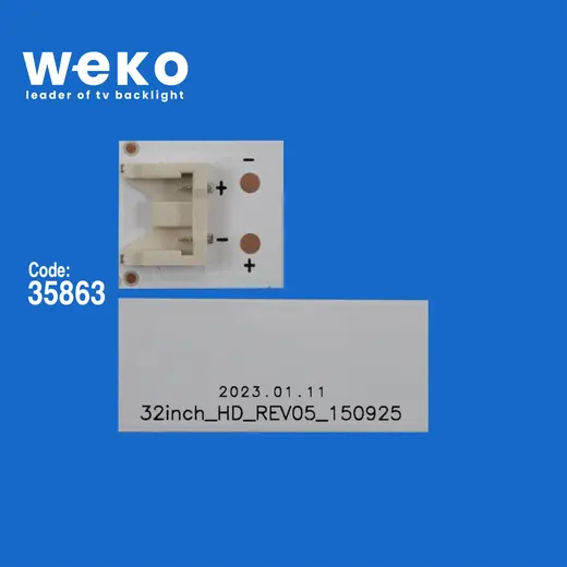 WKSET-5938 35863X2 LG INNOTEK 32INCH 1313 5EA REV0.0 2 ADET LED BAR alternatif görünüm