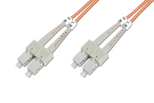 BEEK BC-FO-5SCSC-01 SC - SC Fiber Optik Patch Kablo, Multimode OM 2 50/125 Duplex, 3.0mm, LSZH, 1 metre