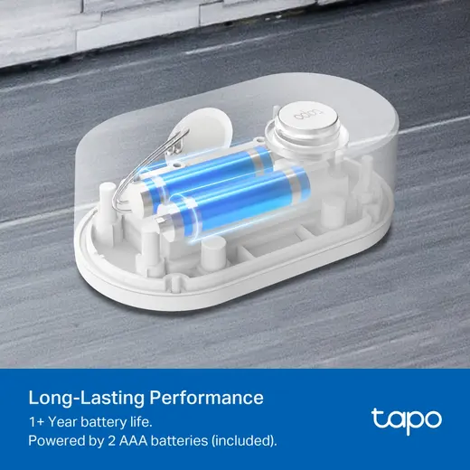 TP-LINK TAPO-T300 Tapo Akıllı Su Sızıntı Algılama Sensörü - Su Baskını ve Sızıntı Koruma görseli 4
