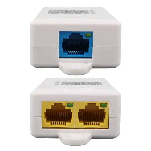 URANIUM POE-RP12 1 PORT POE GİRİŞ BESLEME+ 2 PORT POE ÇIKIŞ 10/100 PLASTİK KASA POE REPEATER alternatif görünüm