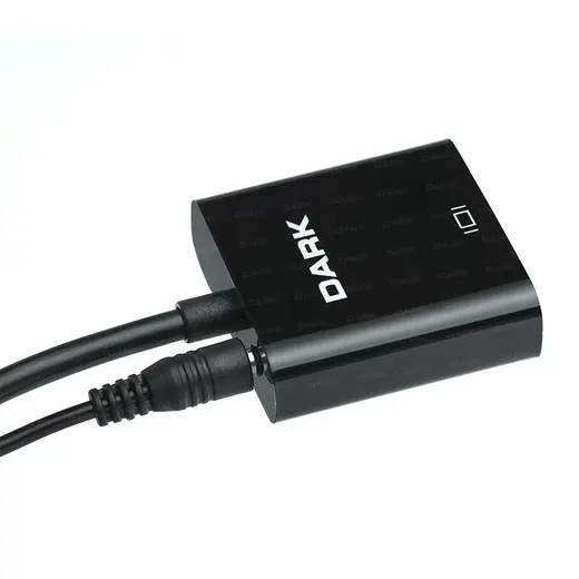 DARK (DK-HD-AHDMIXVGA) HDMI TO VGA SES AKTIF DIJITAL-ANALOG DONUSTURUCU görseli 3
