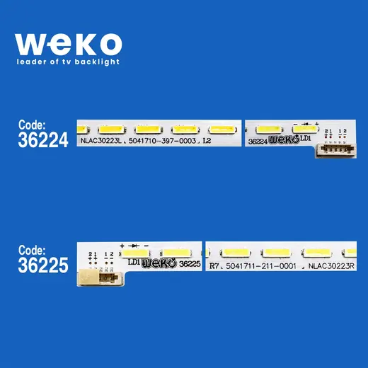 WKSET-6279 36224X1 36225X1 NLAC30223L/NLAC30223R 2 ADET LED BAR (48LED) alternatif görünüm