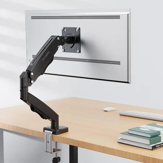 TITANPRO FL01 17-32 İnch Amortisörlü Siyah Monitör Standı görseli 5