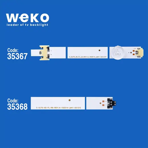 WKSET-5169 35367X8 35368X8 S_5U75_65_FL 16 ADET LED BAR alternatif görünüm