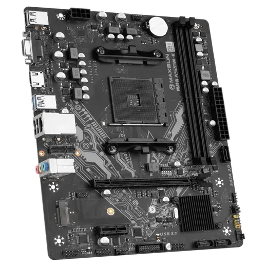 MAXUN CHALLANGER A520M-K DDR4 HDMI PCIE 3.0 AM4 mATX görseli 3