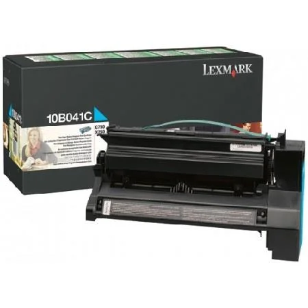 Lexmark Optra C-750 X-750 Yüksek Kapasite Orjinal Mavi Toner 10B042C (15k)