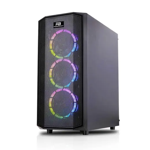 POWERBOOST X58RGB 4-ARGB Fanlı Gaming Mid-Tower PC Kasası görseli 2