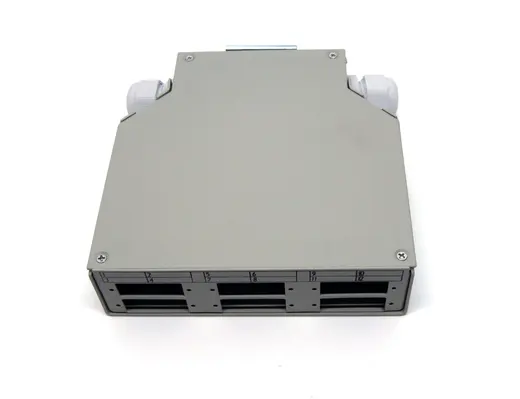 BEEK BN-FPDIN-6SCD DIN-Ray için Sonlandırma Kutusu, 6 x SC/Duplex Coupler için