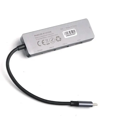 Dark (DK-AC-U31X46) Type-C to USB 3.0 + HDMI+ RJ45 görseli 3