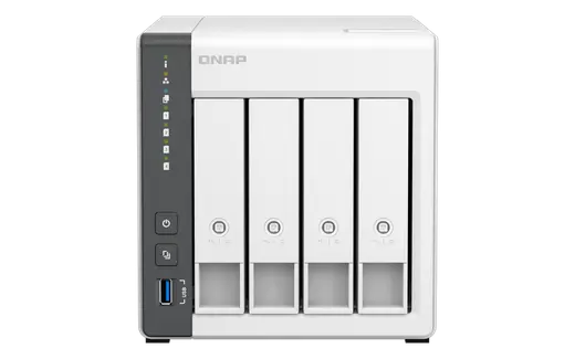 QNAP 4diskli ARM QC-4GB RAM-2.5GbE Nas Server TS-433-4G Distribütör Garantili görseli 6