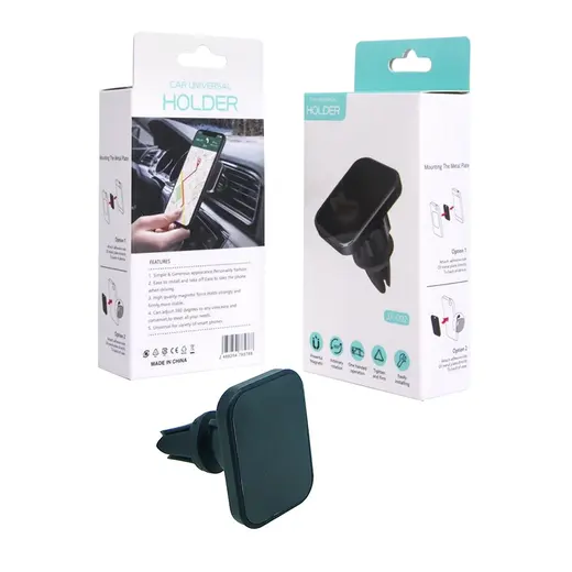 POWERMASTER JX002 MIKNATISLI MANYETİK ARAÇ ARABA TELEFON TUTACAĞI KLİMA KANALINA GEÇMELİ (360 DERECE) alternatif görünüm