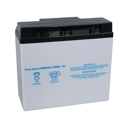 YOKOHAMA YH-1218 12 VOLT - 18 AMPER KURU AKÜ (181 X 76 X 167 MM) görseli 3