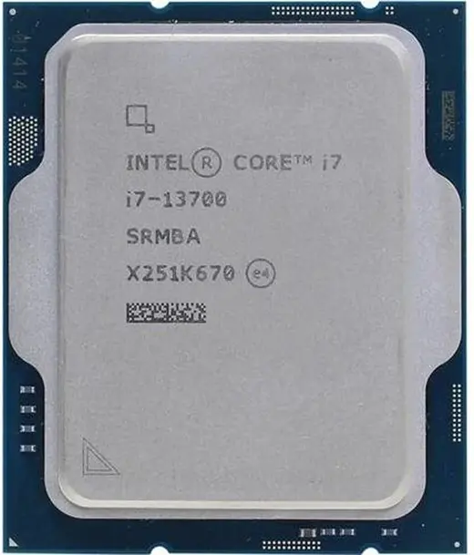 Intel Core i7 13700 TRAY 3.30GHz (Turbo 4.40GHz) 20MB Cache LGA1700 13.Nesil Kutusuz İşlemci