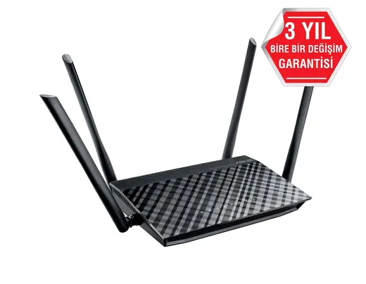 ASUS RT-AC1200 Wıfı5 AC1200 Gigabit Dual Band Router alternatif görünüm