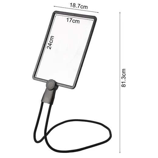 SUNUP SN-26402 TELEFON - TABLET - KİTAP BÜYÜTECİ AYARLANABİLİR ESNEK AKROBAT (240X170MM) görseli 4