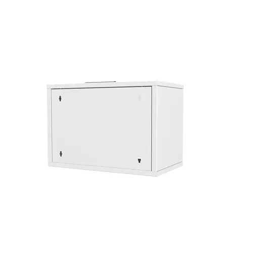 AGER 9U 600x600mm Duvar Tipi Beyaz Kabinet Demonte FLAT AG-AF09U6060B1-CBAA-A-D1 görseli 1
