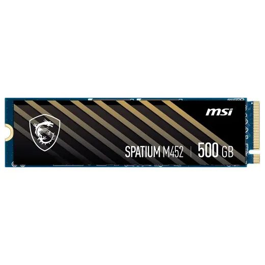 MSI SPATIUM M452 500GB NVME M.2 SSD görseli 3