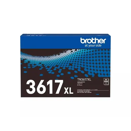 BROTHER TN3617XL Siyah 25.000 Sayfa Süper Yüksek Kapasiteli Lazer Toner görseli 2