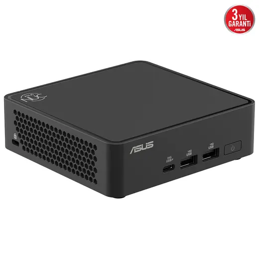 ASUS MiniPc RNUC15CRKU700002 Pro Slim Kit Ultra 7-255H Barebone Dos / 90AR00R2-M00090 görseli 7