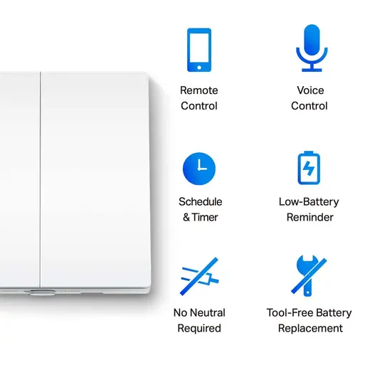 TP-LINK TAPO S220 Akıllı Işık Anahtarı görseli 1
