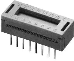 DIGITUS ADIP 16Z/4.2 DIP Konnektör, 8 Pin Bacaklar 4,2mm