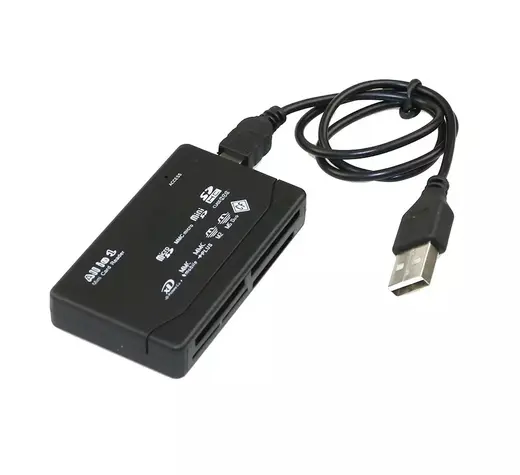 POWERMASTER PM-9066 USB 2.0 SD-MMC-MICRO SD 4IN1 ÇOKLU KART OKUYUCU alternatif görünüm