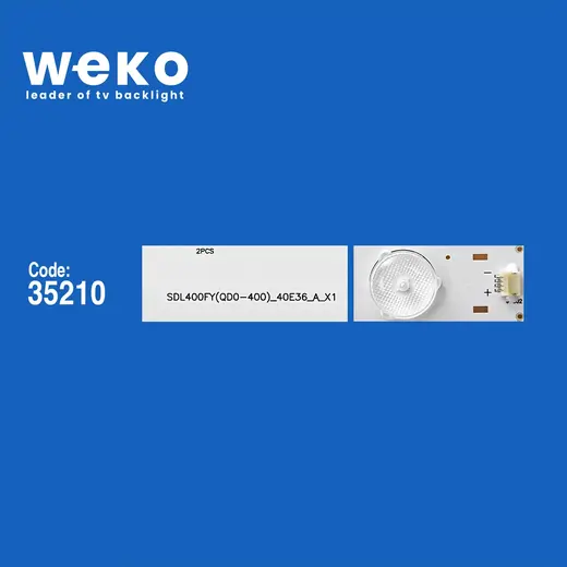 WKSET-5749 35210X3 SDL400FY(QD0-400)_40E36_A_X1 3 ADET LED BAR 1,3 VOLT alternatif görünüm